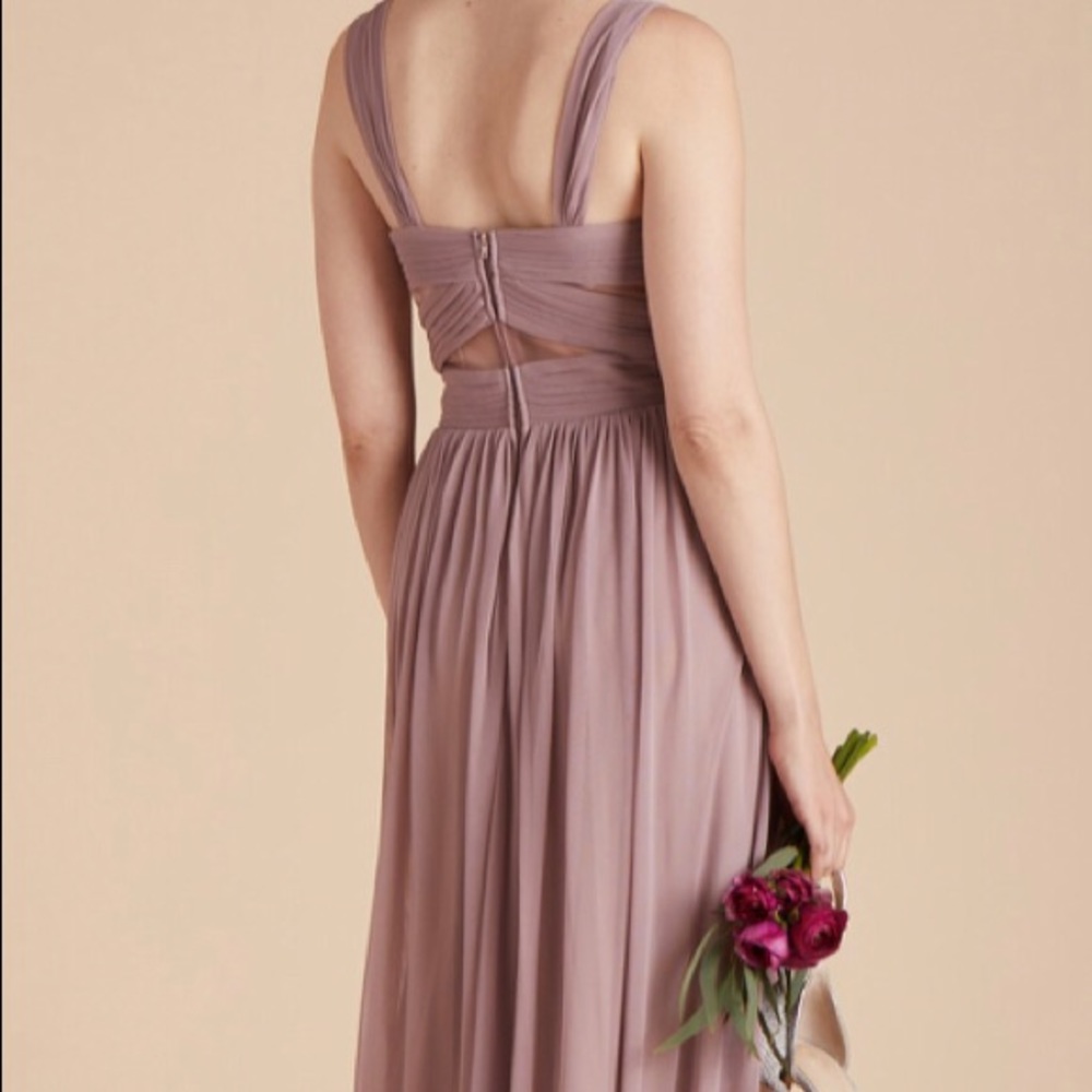 ELSYE DRESS - MAUVE - Picture 2 of 7
